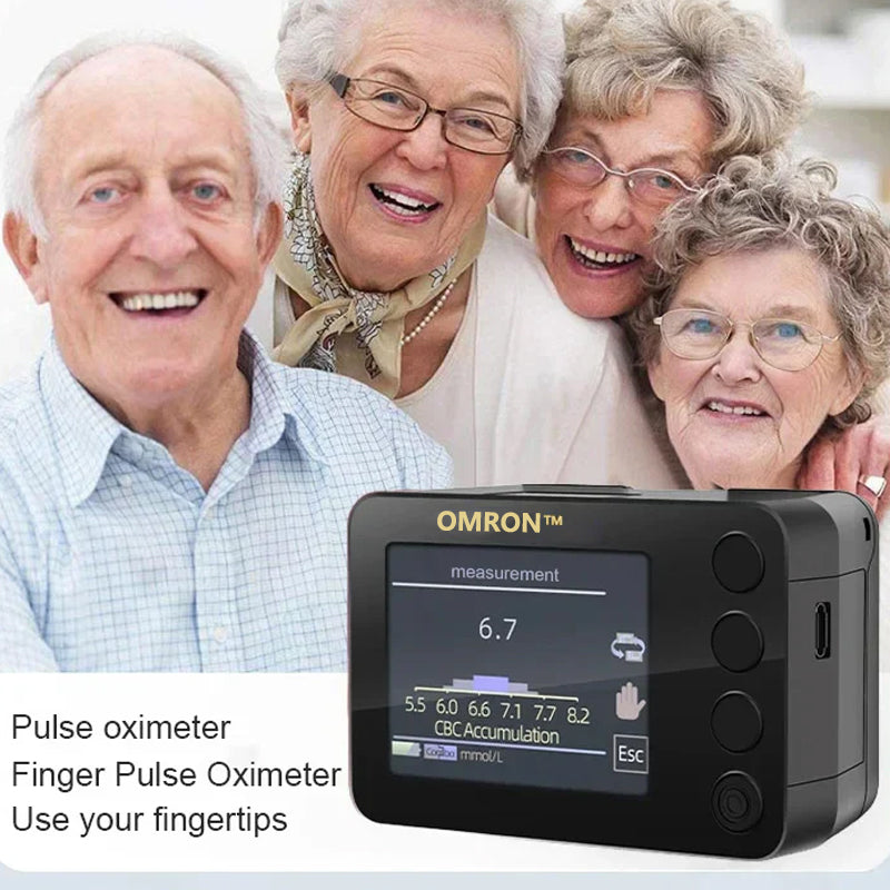 OMRON™ Advanced Non-Invasive Glucose Monitor-99.9% Accuracy + Exclusive Gift ✅TGA Approved