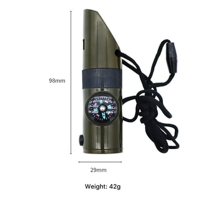 ð¥Last day promotion 50% OFFð¥Outdoor 7-in-1 Multifunctional Whistle Survival Whistle