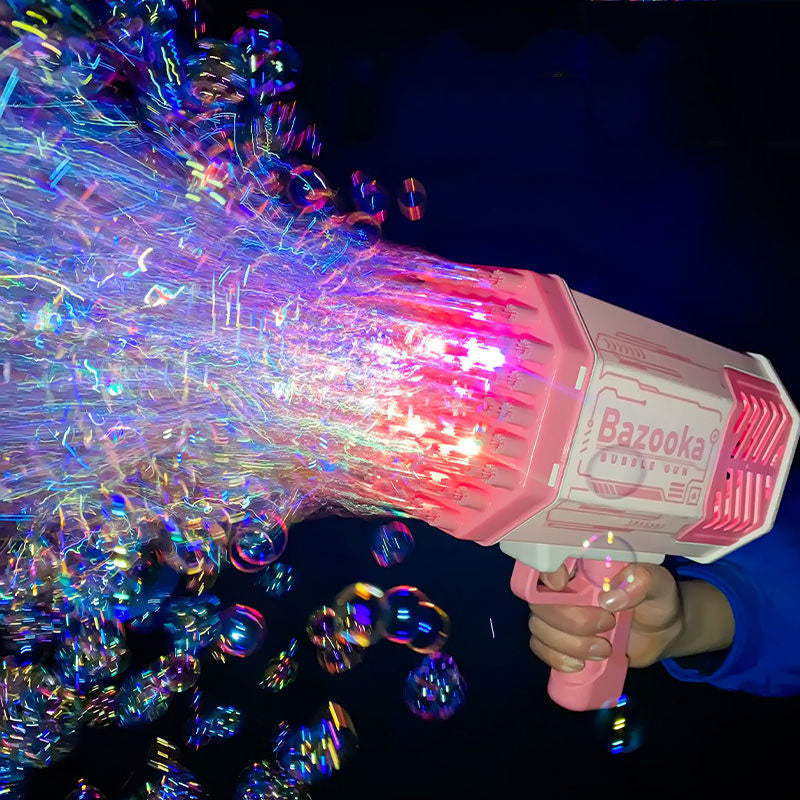 (🔥Last Day Promotion - 50% Off)🎁-69-Hole Bubble Gun With Colorful Led Lights FREE SHIPPING🔥