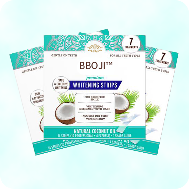✨BBOJI™ Teeth Whitening Strips — Reveal a Brighter Smile in Just 7 Days😀