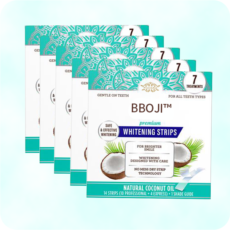 ✨BBOJI™ Teeth Whitening Strips — Reveal a Brighter Smile in Just 7 Days😀