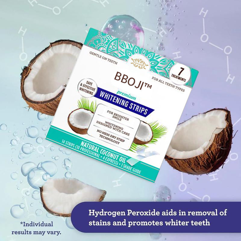 ✨BBOJI™ Teeth Whitening Strips — Reveal a Brighter Smile in Just 7 Days😀