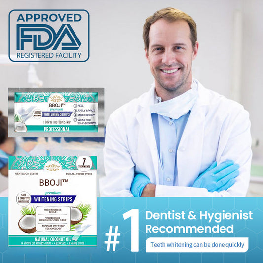 ✨BBOJI™ Teeth Whitening Strips — Reveal a Brighter Smile in Just 7 Days😀