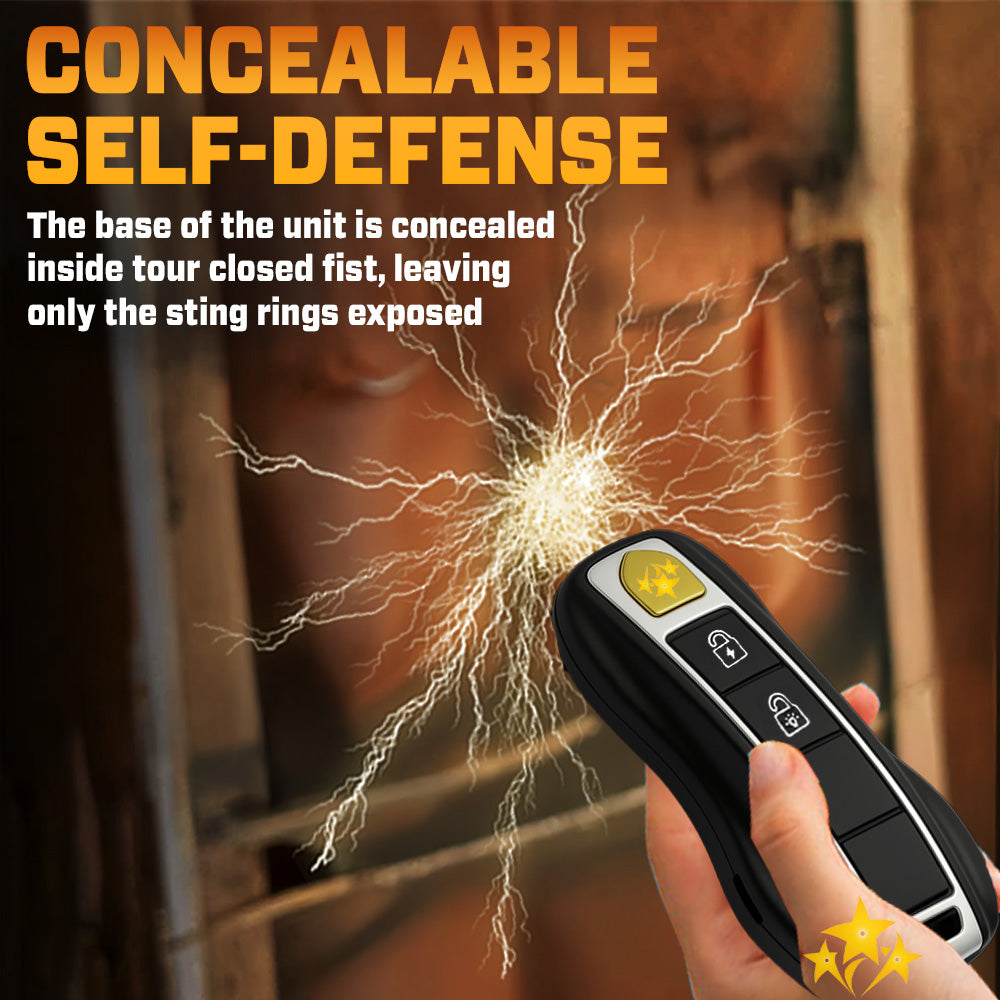 🛡️ 2025 Limited VORTAC V57 Stun Flashlight Car Key